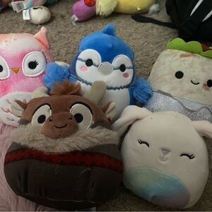 Plush Animal Toy Set - Multicolor